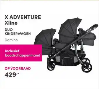 Baby & Tiener X Adventure Xline Duo Kinderwagen aanbieding