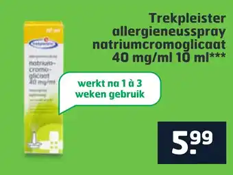 Etos Trekpleister allergieneusspray natriumcromoglicaat 40 mg/ml 10 ml*** aanbieding