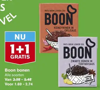 Hoogvliet Boon bonen aanbieding