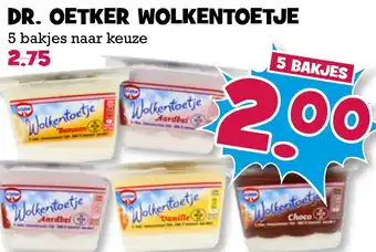 Boon`s Markt Dr. oetker wolkentoetje aanbieding