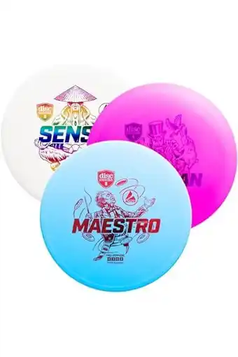 Amazon Discmania Actieve set met 3 schijven aanbieding