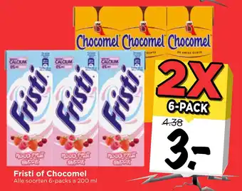 Vomar Voordeelmarkt Fristi of chocomel aanbieding