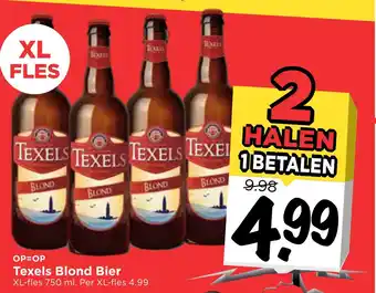 Vomar Voordeelmarkt Texels blond bier aanbieding