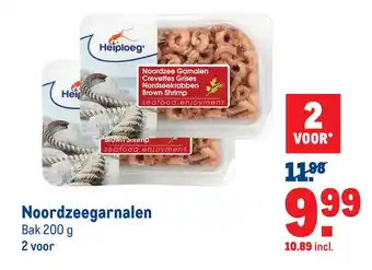 Makro Noordzeegarnalen 200g aanbieding