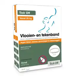 Pets Place Tick Off Vlooien- En Tekenband Vanaf 25 Kg - Anti tekenmiddel - 75 cm > 25 Kg aanbieding