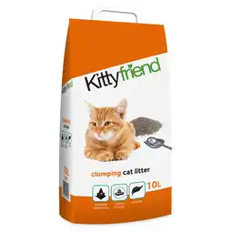 Pets Place Kittyfriend Clumping - Kattenbakvulling - 10 l aanbieding