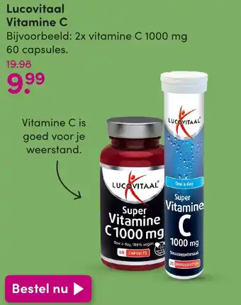 DA Lucovitaal Vitamine C aanbieding