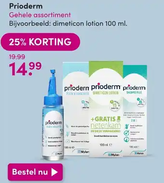 DA Prioderm 100ml aanbieding