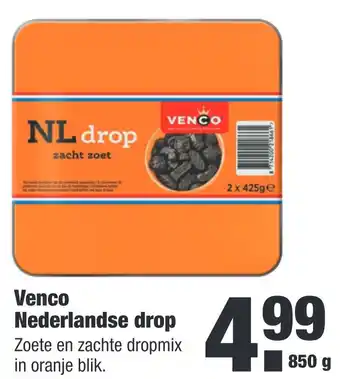 ALDI Venco nederlandse drop 850g aanbieding