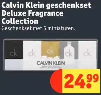 Kruidvat Calvin Klein geschenkset aanbieding