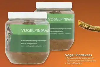 Vomar Voordeelmarkt Vogel Pindakaas 330g aanbieding