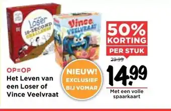 Vomar Voordeelmarkt Goliath Het leven van een Loser of Vince Veervraat aanbieding