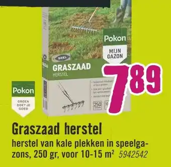 Hornbach Graszaad herstel aanbieding