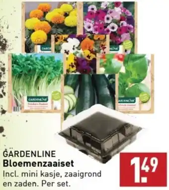 ALDI GARDENLINE Bloemenzaaiset aanbieding