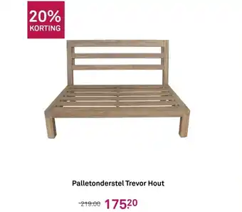 Karwei Palletonderstel Trevor Hout aanbieding