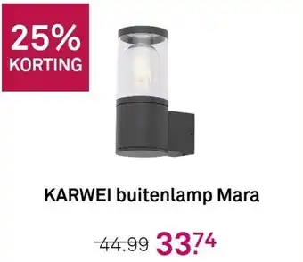 Karwei Buitenlamp Mara aanbieding