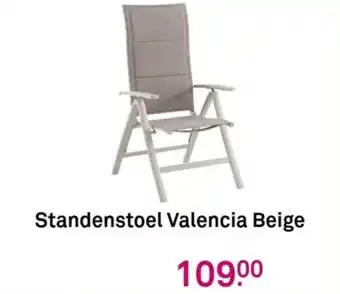 Karwei Standenstoel Valencia Beige aanbieding