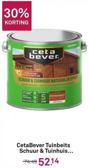 Karwei CetaBever Tuinbeits Schuur & Tuinhuis... aanbieding