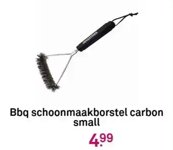 Karwei Bbq schoonmaakborstel carbon small aanbieding