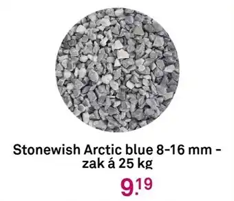 Karwei Stonewish Arctic blue 8-16 mm zak á 25 kg aanbieding