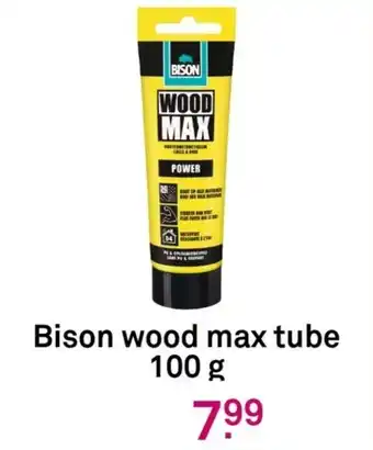 Karwei Bison wood max tube 100 g aanbieding