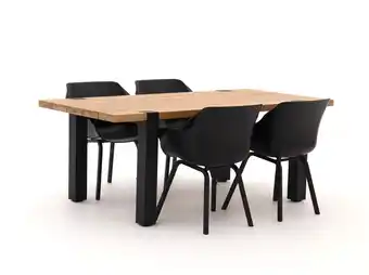 Kees Smit Hartman Sophie Element/Esmee 200cm dining tuinset 5-delig aanbieding