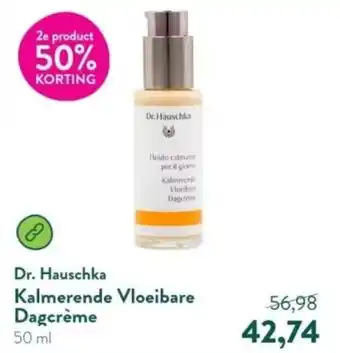 Holland & Barrett Dr hauschka kalmerende vloeibare dagcreme 50ml aanbieding