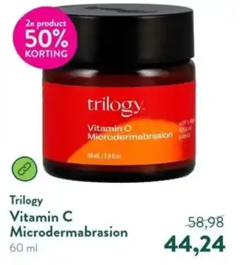 Holland & Barrett Trilogy vitamin c microdermabrasion 60 ml aanbieding