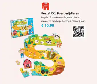 Tom Puzzel XXL Boerderijdieren aanbieding