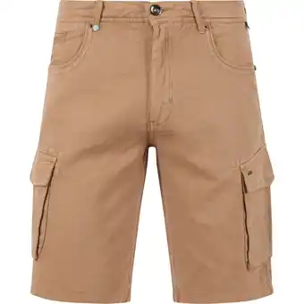 Spartoo Broek No Excess Cargo Short Linnen Beige aanbieding