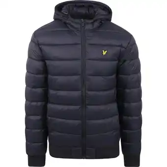 Spartoo Trainingsjack Lyle And Scott Lyle Scott Baffle Jas Navy aanbieding