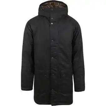 Spartoo Trainingsjack Barbour Wax Parka Navy aanbieding