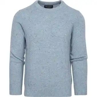 Spartoo Sweater Marc O'Polo Pullover Wol Blauw aanbieding