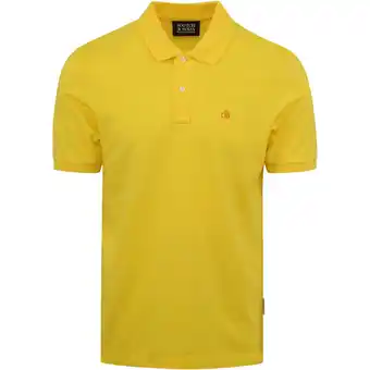 Spartoo T-shirt Scotch & Soda Pique Polo Geel aanbieding