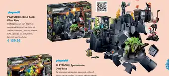 Tom Playmobil Dino Rock Dino Rise aanbieding