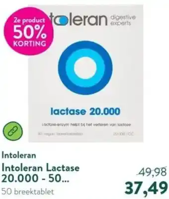 Holland & Barrett Intoleran Lactase 20.000 - aanbieding