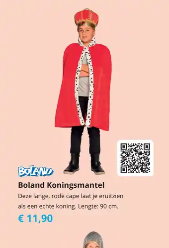 Tom Boland Koningsmantel aanbieding