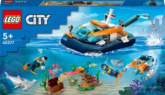 Wehkamp LEGO City Verkenningsduikboot 60377 aanbieding