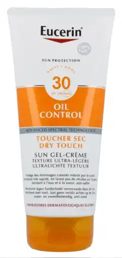 De Online Drogist Eucerin Sun Oil Control Dry Touch Gel-Crème SPF 30 200ML aanbieding