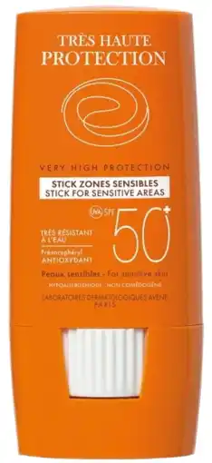 De Online Drogist Eau Thermale Avène Zon Stick Gevoelige Zones SPF 50+ 8ML aanbieding