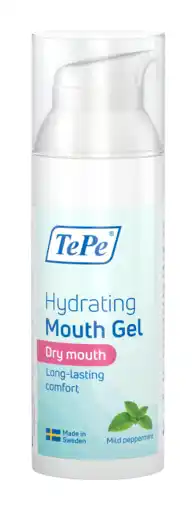 De Online Drogist TePe Hydrating Mouthgel Mild Peppermint 50ML aanbieding