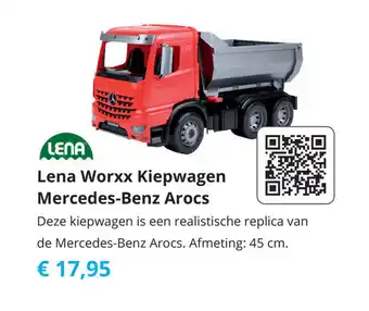 Tom Lena Worxx Kiepwagen Mercedes-Benz Arocs aanbieding