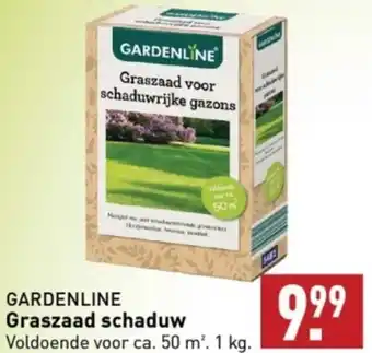 ALDI GARDENLINE Graszaad schaduw 1kg aanbieding