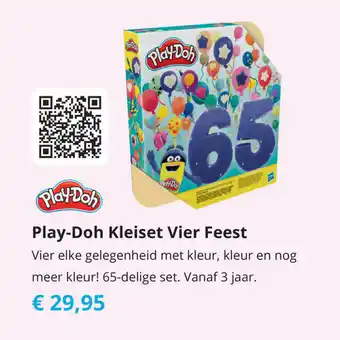 Tom Play-Doh Kleiset Vier Feest aanbieding