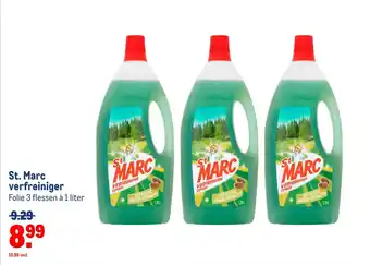 Makro St. Marc verfreiniger folie 3 flessen à 1 liter aanbieding