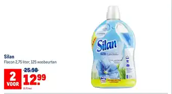 Makro Silan flacon 2,75 liter, 125 wasbeurten aanbieding