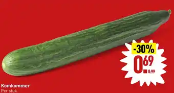 ALDI Komkommer aanbieding
