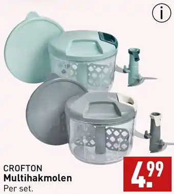 ALDI CROFTON Multihakmolen aanbieding