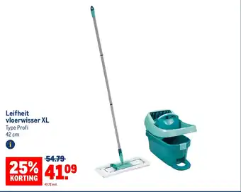 Makro Leifheit vloerwisser XL 42 cm aanbieding