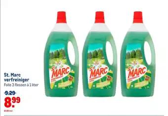 Makro St. Marc verfreiniger folie 3 flessen a 1 liter aanbieding